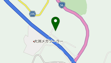 たいよう農園食品加工場の地図画像