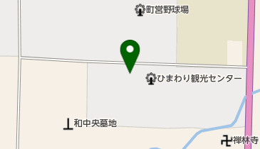 北竜町ひまわり観光センターの地図画像