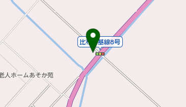(株)道北物流の地図画像