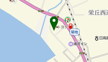 (株)上埜金物店資材センターの地図画像