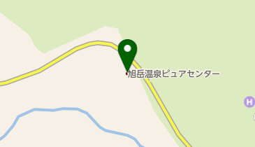 旭岳温泉ピュアセンターの地図画像