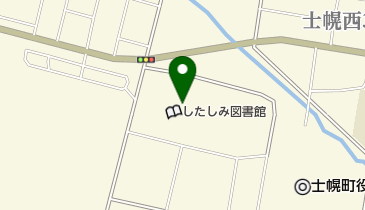 士幌町総合研修センターの地図画像