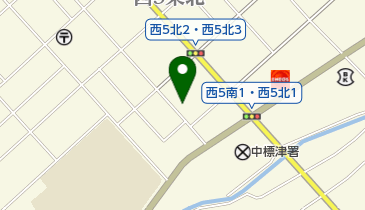 中尾書店倉庫の地図画像