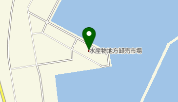 落石水産物地方卸売市場水産物荷さばき施設の地図画像