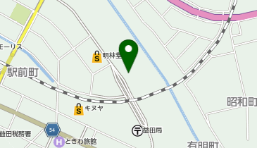 ヤマト運輸(株)益田あけぼのセンターの地図画像