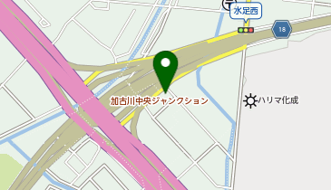 ハリウッド(株)加古川物流センターの地図画像