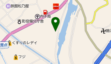 内子町水防倉庫の地図画像