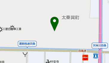 三菱自動車エンジニアリング(株)京都事業所の地図画像