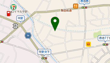 春馬建設工業(株)の地図画像
