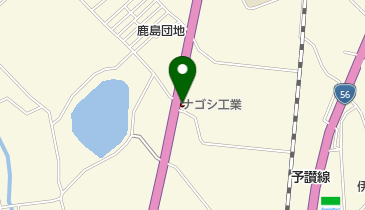 (株)ナゴシ工業の地図画像