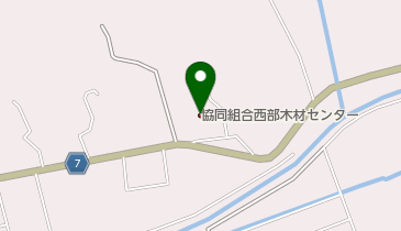 協同組合西部木材センターの地図画像