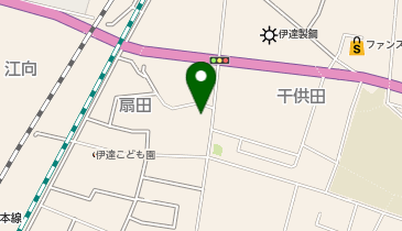 リサイクルマート伊達倉庫の地図画像