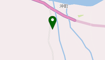 沖町住民センターの地図画像