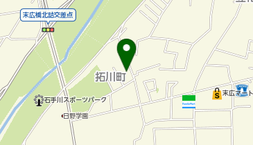 (有)黒川工業の地図画像