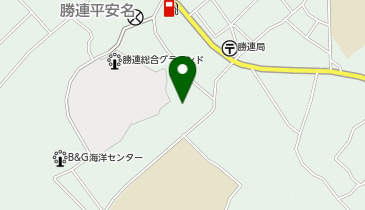 勝連商工業研修等施設の地図画像