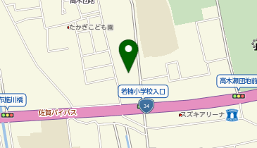 山下医科器械(株)佐賀支社の地図画像