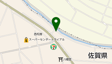 (株)マツカワ物流佐賀(営)の地図画像