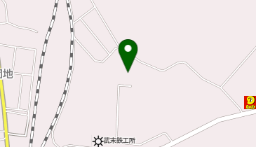 鈑金塗装工場の地図画像
