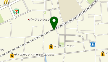 (有)木工業の地図画像