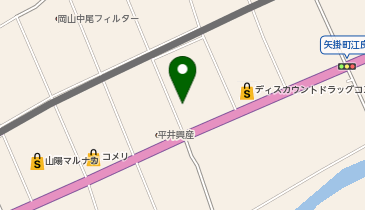 矢掛建設(株)倉庫の地図画像