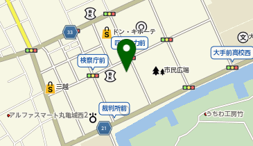 四国電力送配電(株)丸亀事業所の地図画像