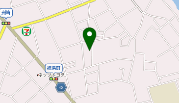 ア上工業(株)の地図画像