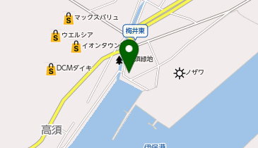 (株)萬山土建工業所の地図画像