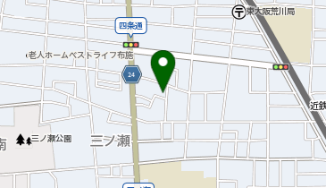 田尻薄片製作所の地図画像