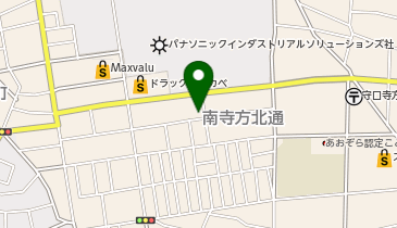 SANTO工業守口資材倉庫の地図画像