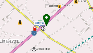 甲斐製作所の地図画像