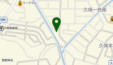 久保一色レンタル倉庫の地図画像