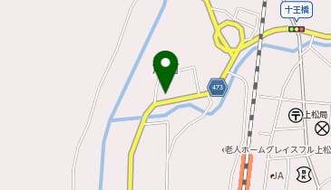 上松陸送(株)本社営業所の地図画像
