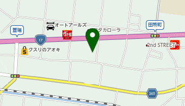 (有)朝倉工業所の地図画像