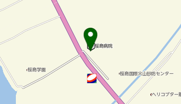 在宅ケアセンターさくらじまの地図画像
