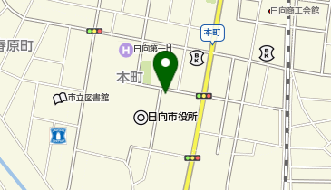 興和商事(株)日向営業所の地図画像
