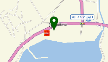 JAおおいた蒲江配送センターの地図画像