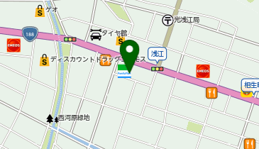 (株)三ツワフロンテック光営業所の地図画像