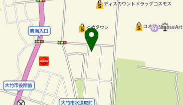 ヤマハ音楽教室英語教室大竹晴海センターの地図画像