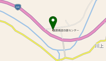鬼北町川上農業構造改善センターの地図画像