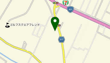 オーガナイズ物流センターの地図画像