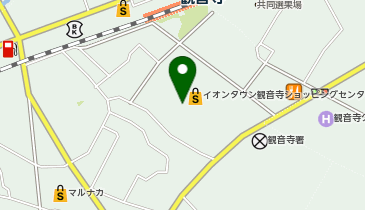 ダイソーイオン観音寺ショッピングセンター店の地図画像