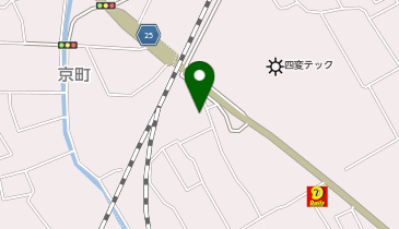 四変テック(株)物流センターの地図画像