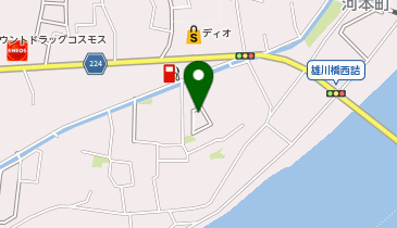 多機能型事業所ひかり西大寺支部の地図画像