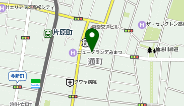 香川県菓子工業組合事務所の地図画像