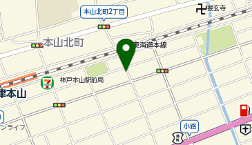 パールトランク本山中町事業所の地図画像