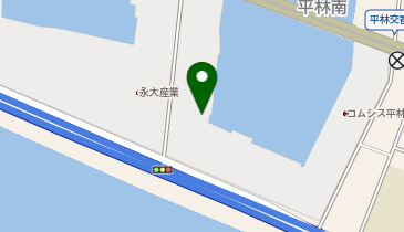 (株)タケナワ大阪支社第3倉庫の地図画像
