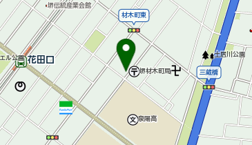 (有)こだま運送店堺営業所の地図画像