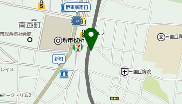 堺東ミーティングセンターの地図画像