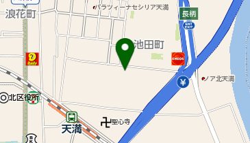 ダイキン工業(株)サービス本部企画部の地図画像
