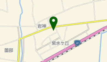 JA福井県倉庫の地図画像